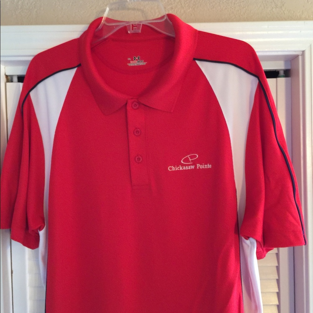 Under Armour Heat Gear Short Sleeve Mens Polo XL